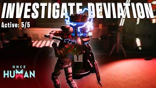 Activate All Power Equipment in ”Securement Silo Alpha” (Once Human)