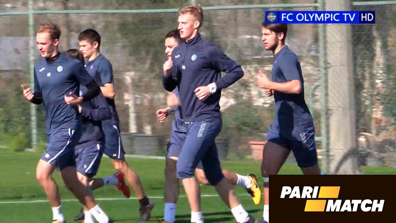 Тренировка Олимпика (17.01.2018) премьер-лига российская