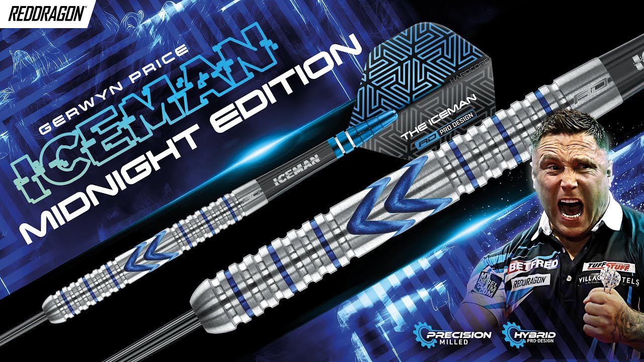 Gerwyn Price Midnight Edition Darts | Red Dragon Darts – Winmau