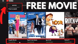 How To Watch Movies On Youtube For Free, Legally 2023 [Free With Ads] -  Youtube
