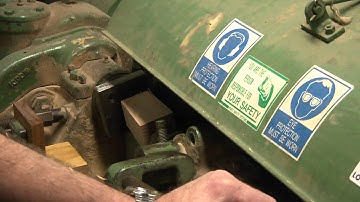 Ryan Woodworks Mattison 55C, Rotary Knife Lathe Demontration