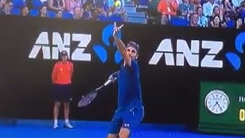 [HD] Roger Federer - 360 deg Serve - Super Slow Motion [2019]