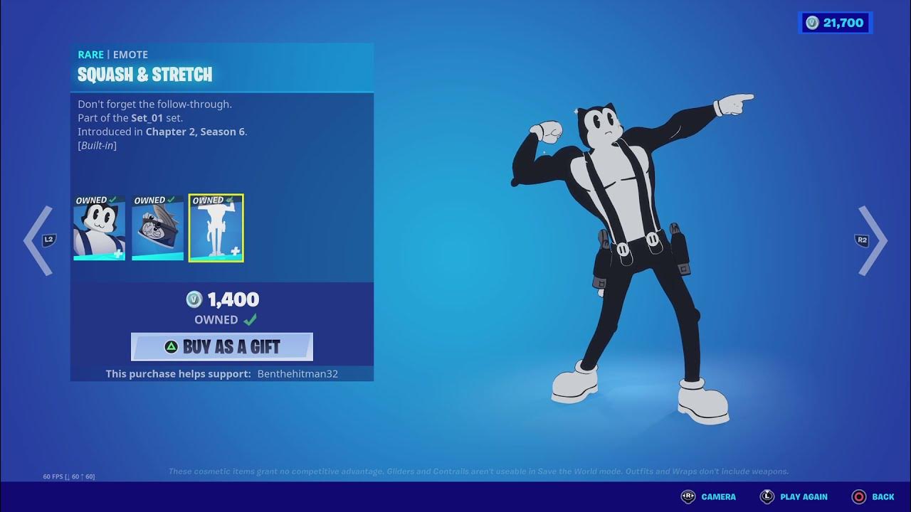 Fortnite Squash & Stretch Emote YouTube