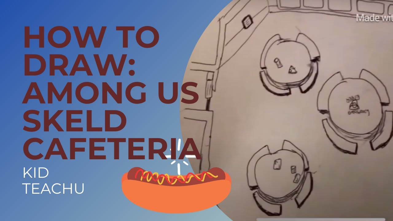 How To Draw Among Us Cafeteria Youtube