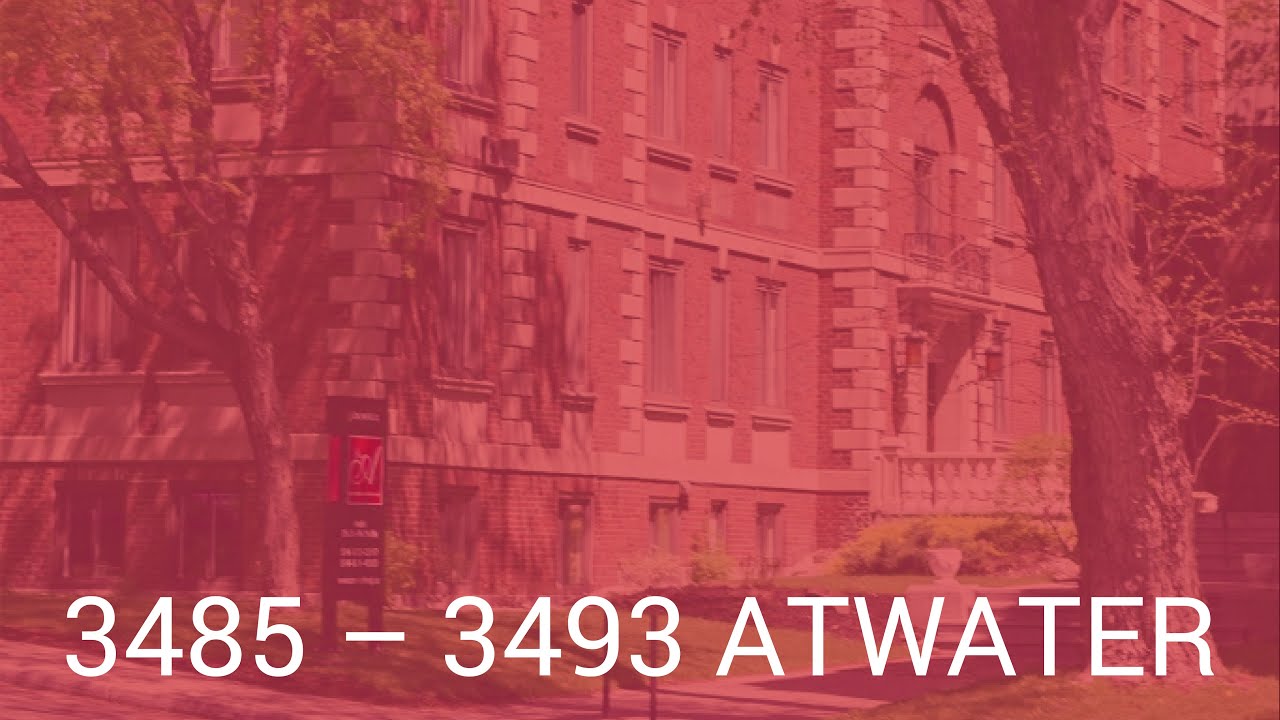 Atwater Apartments Montreal Apartments for Rent Cromwell Management