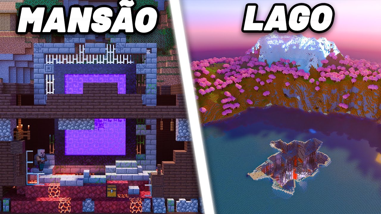 MINECRAFT 1.20 - A MELHOR SEED PARA COMEÇAR A JOGAR (MCPE, Xbox