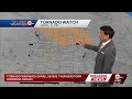 Chance for more severe weather North of Kansas City tonight