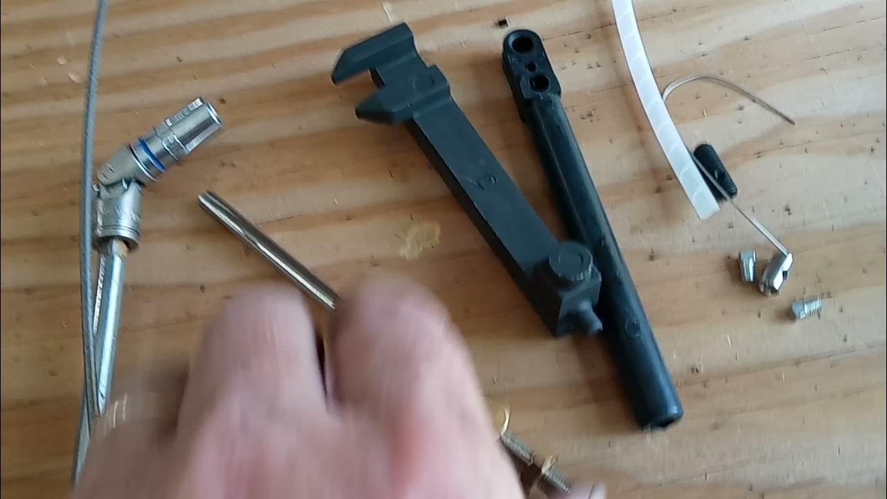 mercruiser shift cable replacement pt4 YouTube