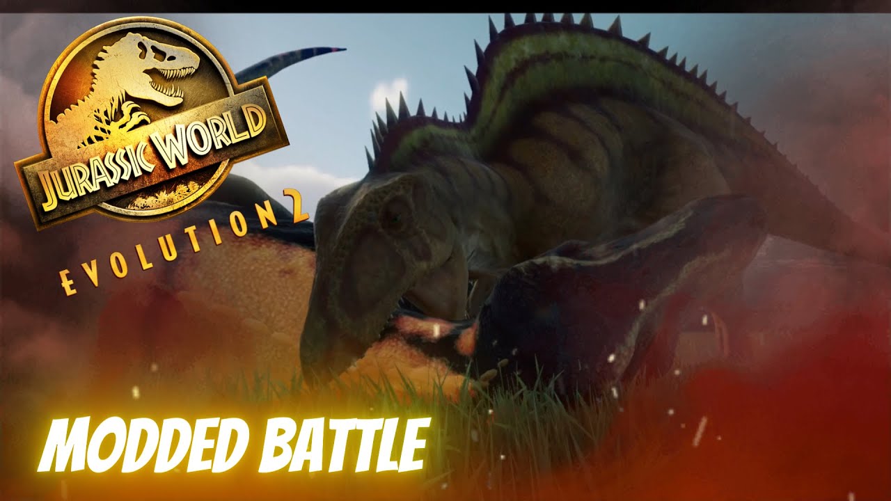 MODDED BATTLE ROYALE REMATCH!!! - Jurassic World Evolution 2 - YouTube