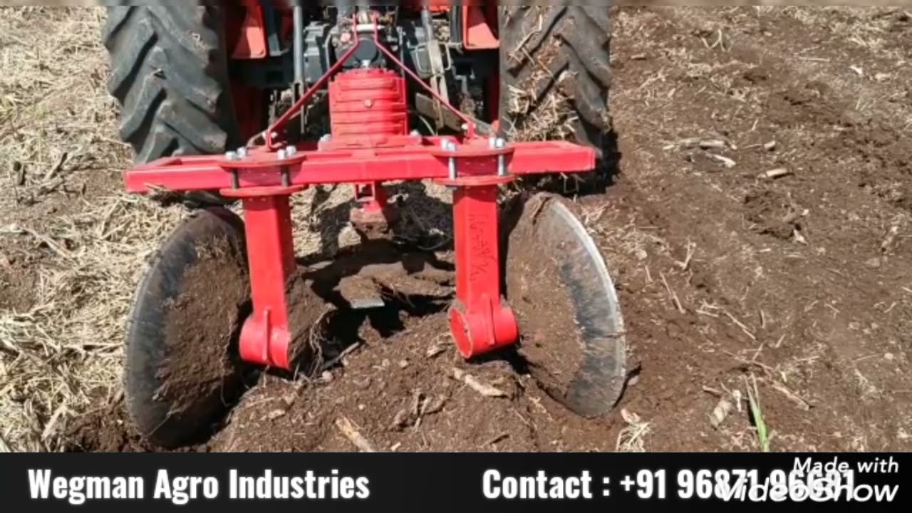 Sugarcane Stubble shaver with Disc Assembly