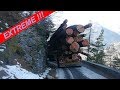 LE FILM "DESCENTE EXTREME " VOLVO FH12 sur la glace vive au col de la Coche 2372 m