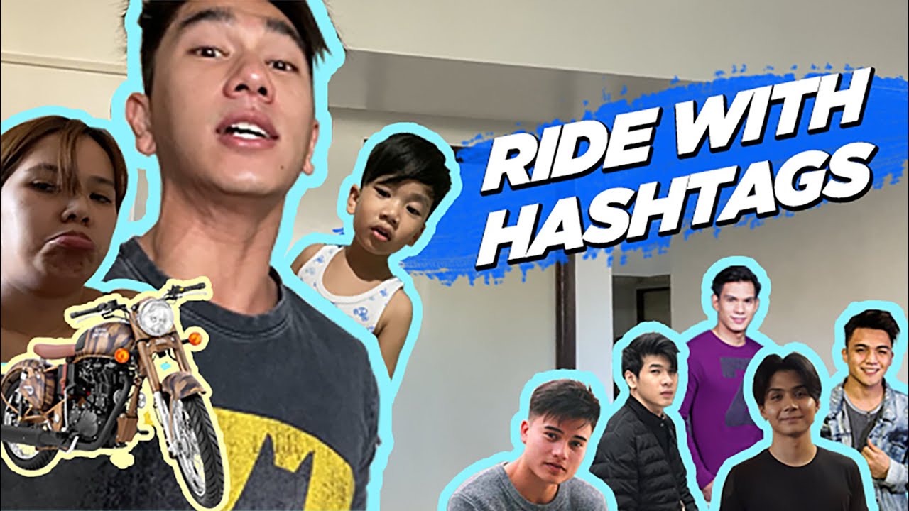 Pinayagan ako ng  AIDA ko magrides with Hashtags!