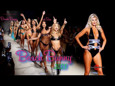 BEACH BUNNY Swimwear | 90s Hits Disco Remix at Paraiso Swim Week 2023 in Miami - Runway Fashion Show