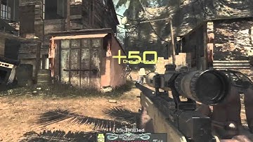 Call of Duty: MW3 - L118A Sniper 5 Man Feed on Village | Modern Warfare 3