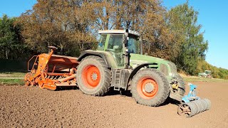 Wintergerste Säen Mit Fendt 916 Vario Und Kuhn Integra 4000