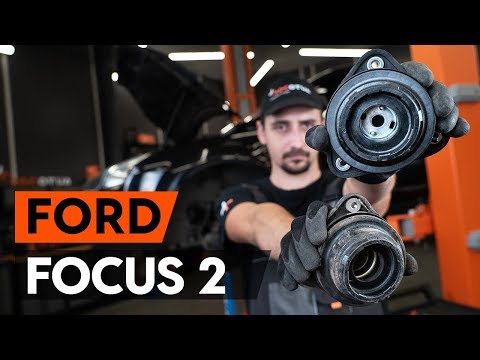 Как заменить переднюю опору амортизатора на FORD FOCUS 2 (DA) [ВИДЕОУРОК AUTODOC]