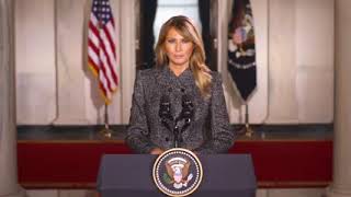 First Lady Melania Trump Farewell Message 2021