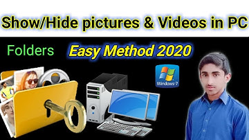 HOW TO: show/hide File Extensions in Windows 7 & How To View Hidden Files & Folders