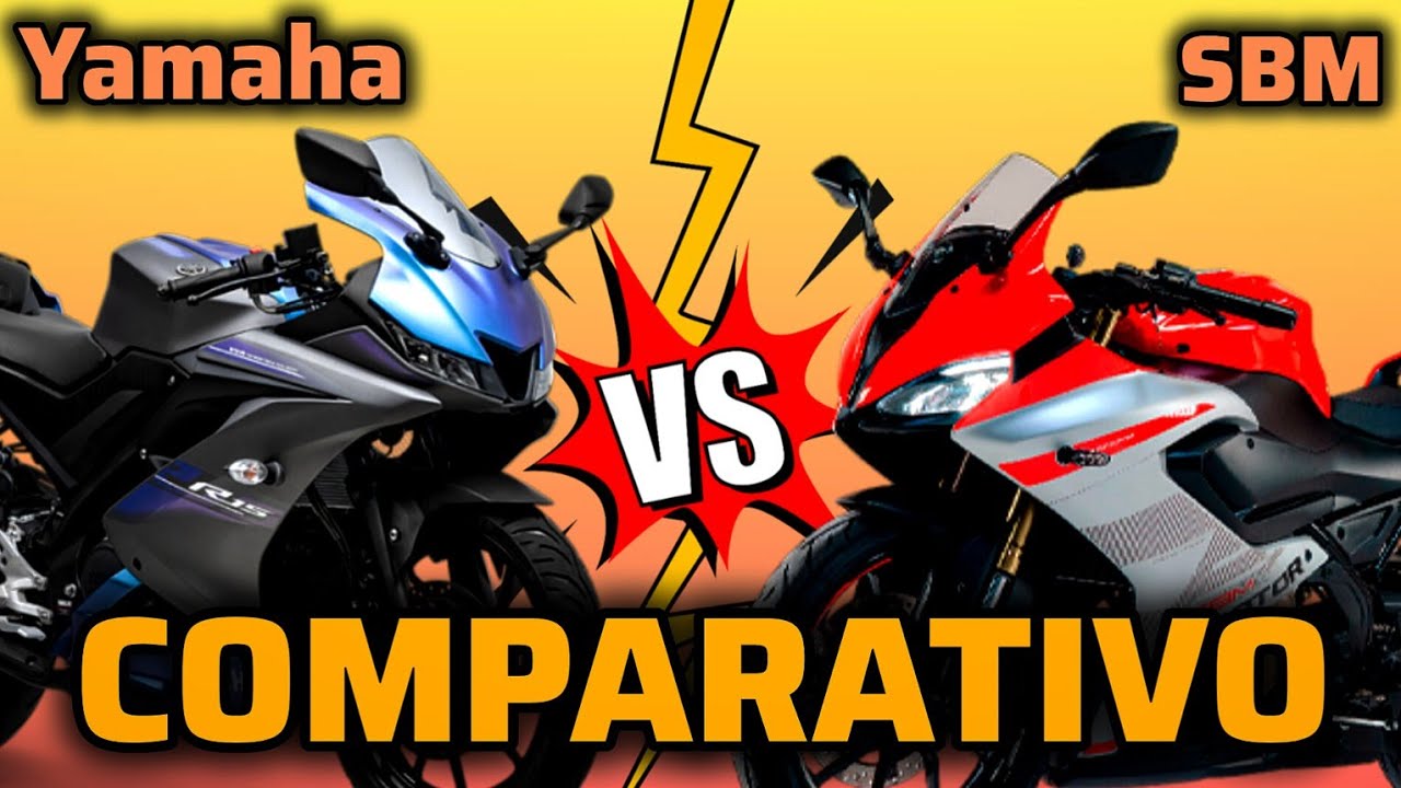Yamaha R15 X SBM 250s | Comparativo completo
