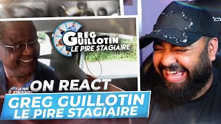 ON RÉACT : GREG GUILLOTIN DANS LE PIRE STAGIAIRE A L’AUTO-ÉCOLE !