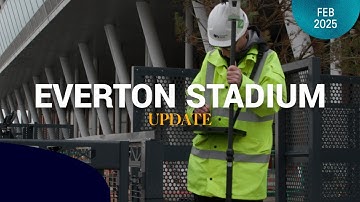 EVERTON STADIUM HAS BEEN OFFICIALLY PUT ON THE MAP! 🗺️📍