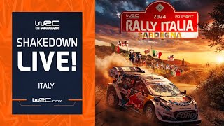 🔴 シェイクダウン ライブ！| Wrc Rally Italia Sardegna 2024