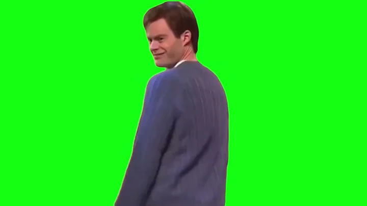 Bill Hader Dancing in a Box - (Free Green Screen 1 min)