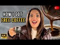 Antalya Went CRAZY for Free Coffee Today! ☕🔥 ( 4K Full Experience, Real Sound)