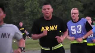 9th Regiment, Advanced Camp 2017 | Army Physical Fitness Test