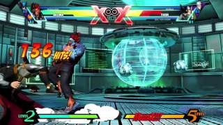 UMvC3 Akuma Double Tatsu Starter Combo