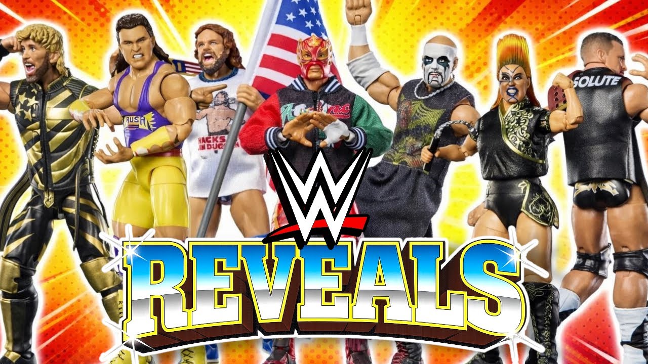 MASSIVE Mattel WWE Figure Reveals! 🤯 - YouTube