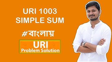 Most easy way to solve URI 1003 (SIMPLE SUM) in C Programming || Step by Step