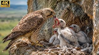 Life on the Cliff | The Incredible Life of Saker Falcon Chicks | Nature Documentary