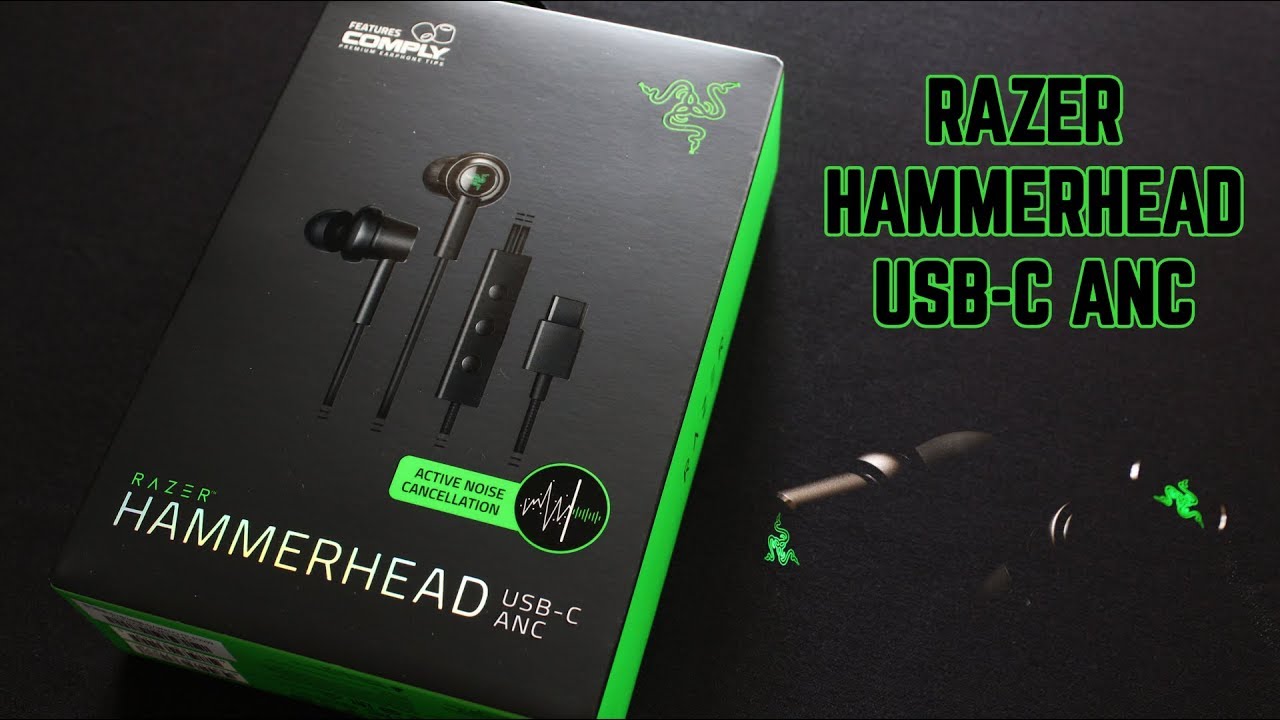 Unboxing Razer Hammerhead Usb C Anc Youtube