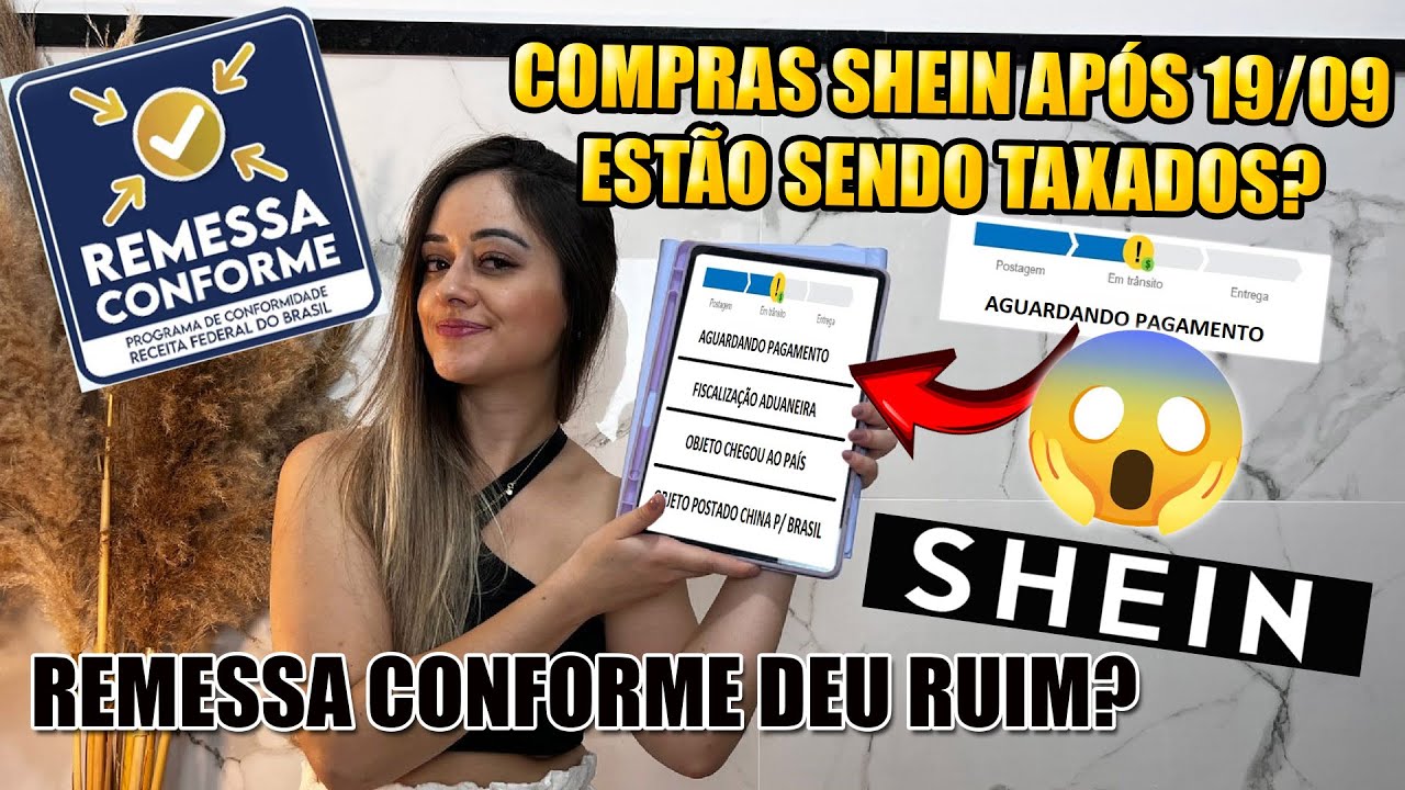 COMPRAS SHEIN TAXADAS MESMO PAGANDO ICMS ? REMESSA CONFORME DEU RUIM? 