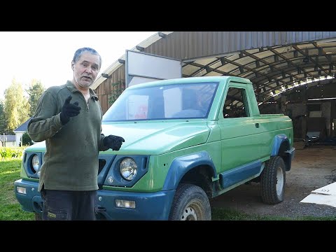 Видео: Редкий автомобиль из 90-ых. Непростой процесс сборки Канонира.
