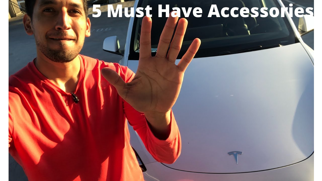 5 Tesla Model Y accessories you must have! - YouTube