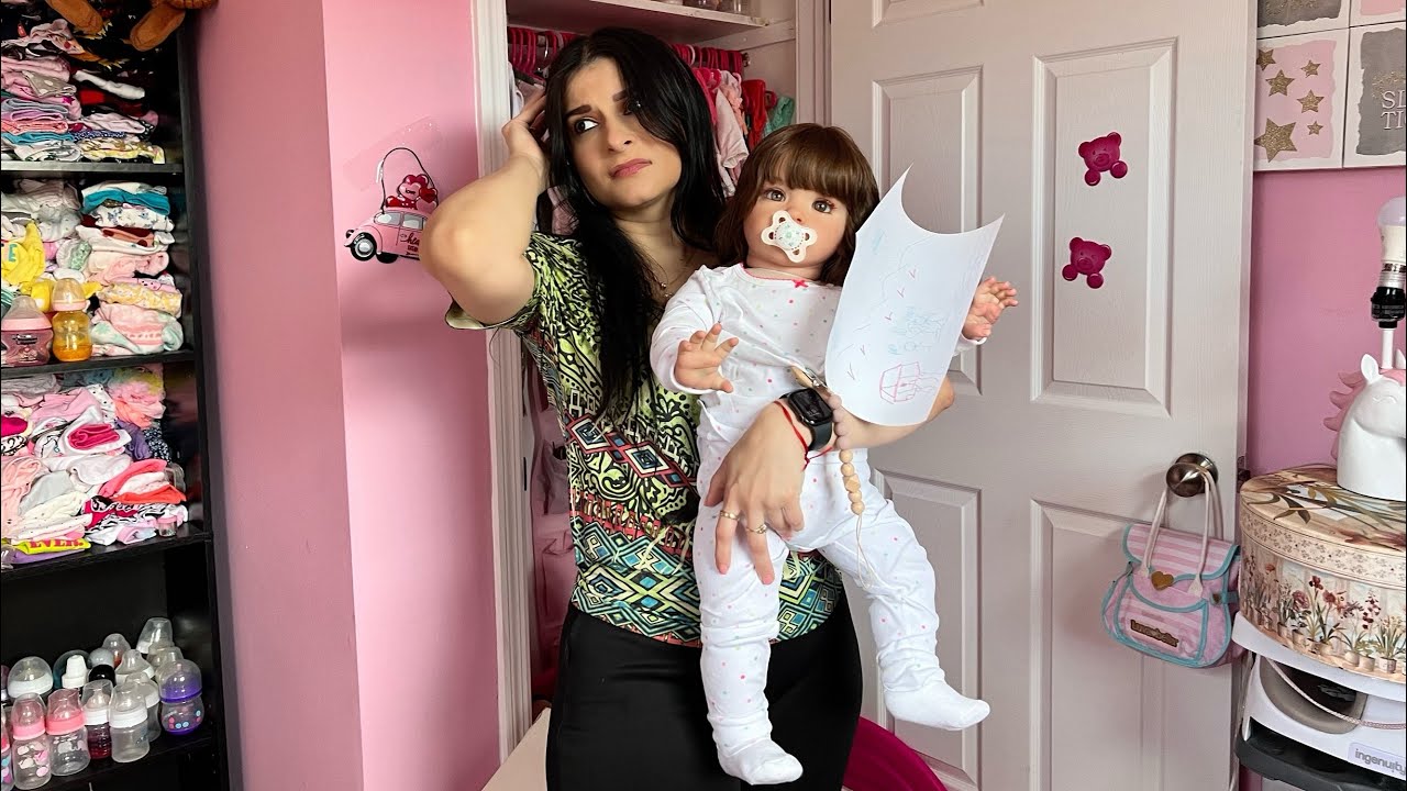 MI MAMA CUIDA DE SU NIETA REBORN BELET POR TODA LA TARDE ! RUTINA DE TARDE DE BELET CON SU ABUELA