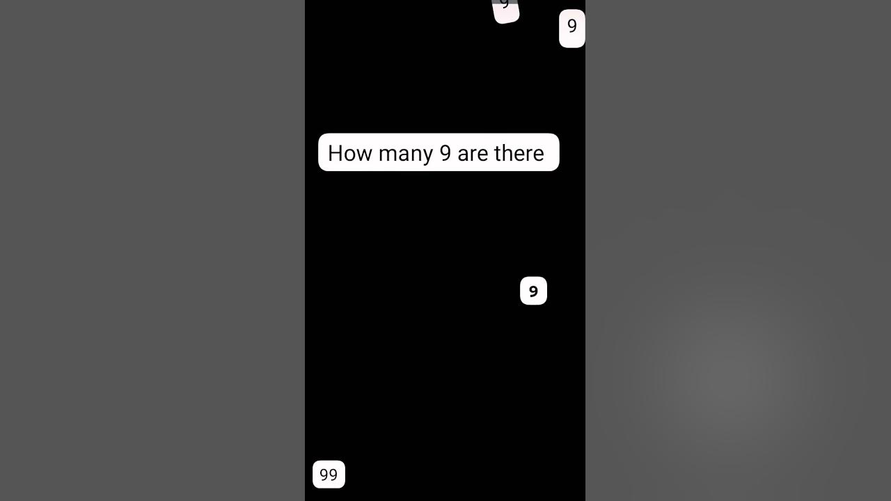 how-many-9-are-there-youtube