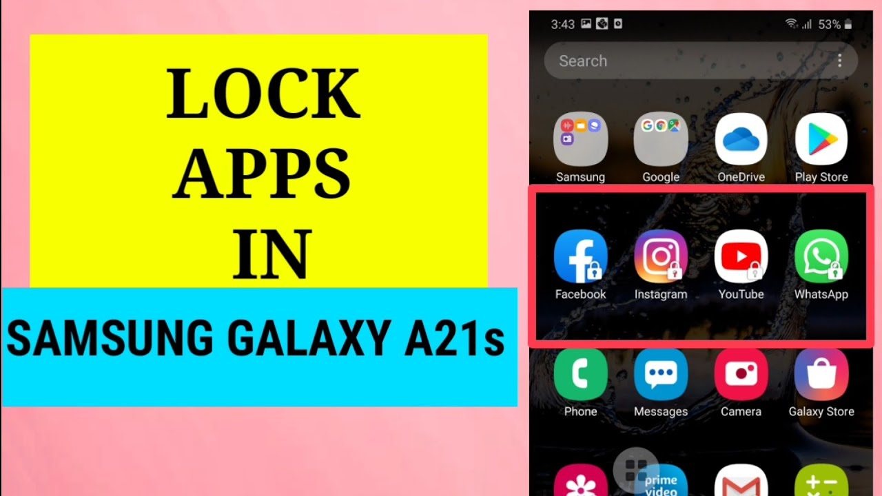 Como baixar aplicativos, Samsung Galaxy A21s