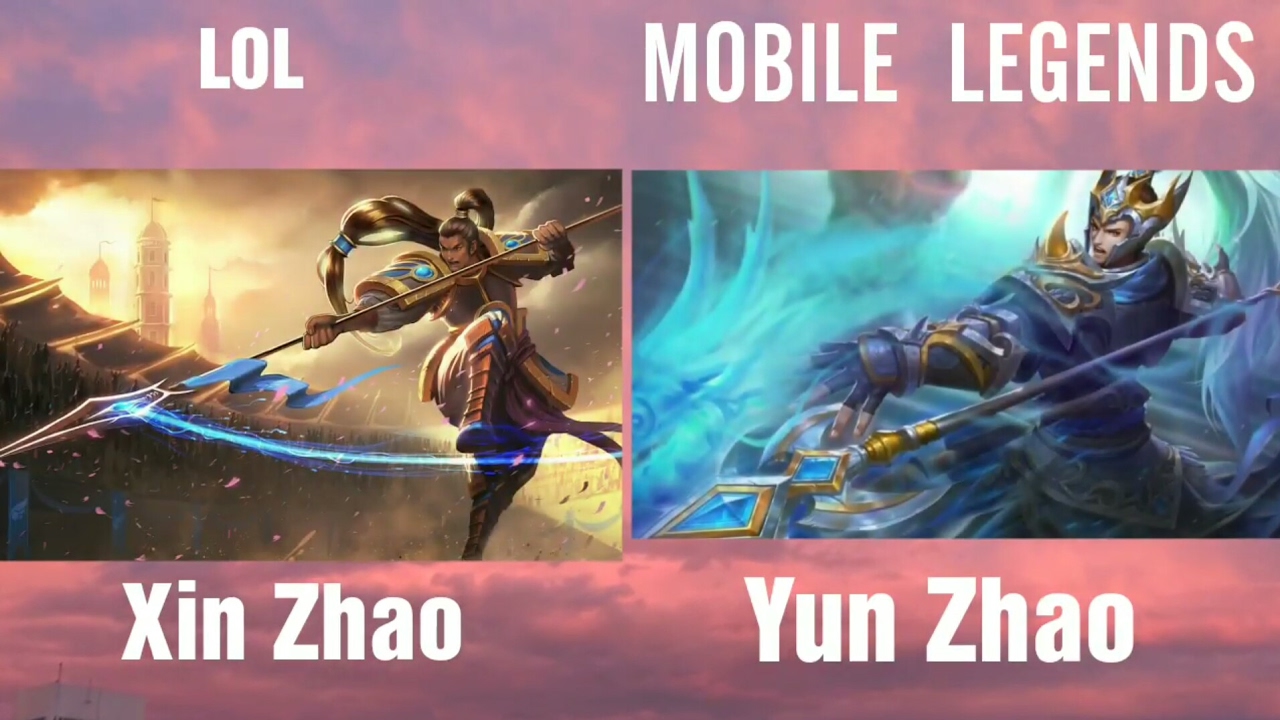 Mobile Legends vs League of Legends Side by Side Hero Comparison 