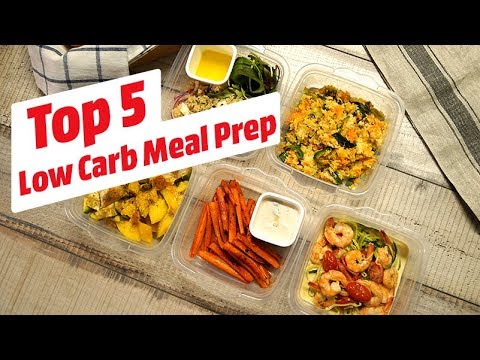 Top 5 Low Carb Meal Prep • Koch-Mit - YouTube