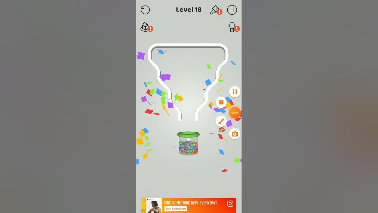 PULL THE PIN POPCORE GAMES PUZZLE GAME LEVEL 18 ANDROID GAME FILL THE BUCKET YouTube
