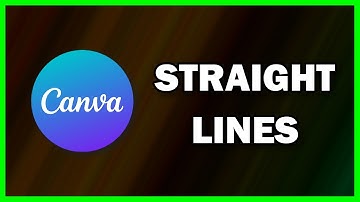 How to Draw Straight Lines in Canva | Draw Symmetric Lines | Canva Tutorial