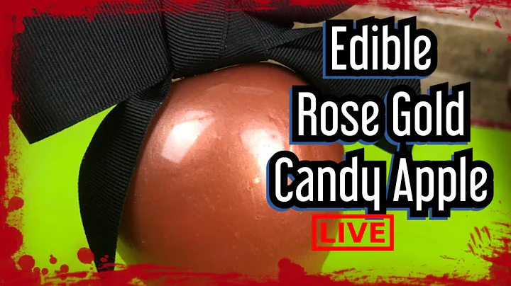 ROSE GOLD CANDY APPLES  [EDIBLE]