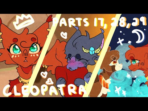 cleopatra map parts 17, 28 + 29