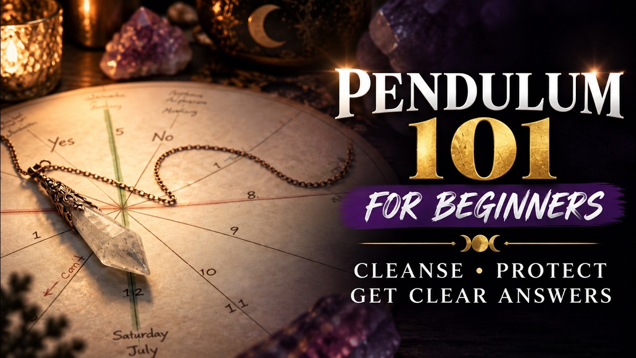 HOW TO Use a PENDULUM for Beginners in 2026 🔮 SPIRITUAL SAFETY ...