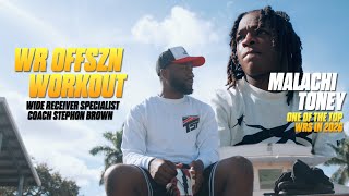 OFFSZN WORKOUT with MALACHI TONEY!