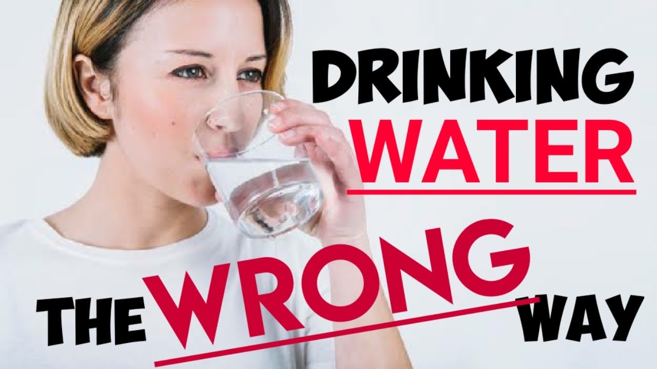 5 REASONS How NOT to DRINK WATER !! Drinking water the WRONG way?? Dr