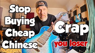 Chinese Guitar Rant - Also New Camera and GUITARS! and Happy Holidays!